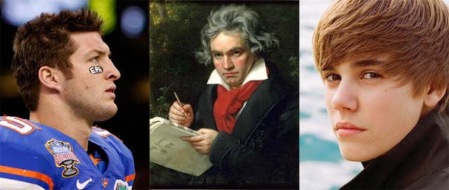 {:hr}Što to Beethoven, Justin Bieber i Tim Tebow imaju zajedničko?{:}
