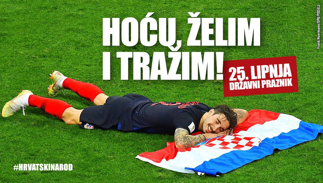PETICIJA: Želim da 25. lipnja bude državni blagdan!